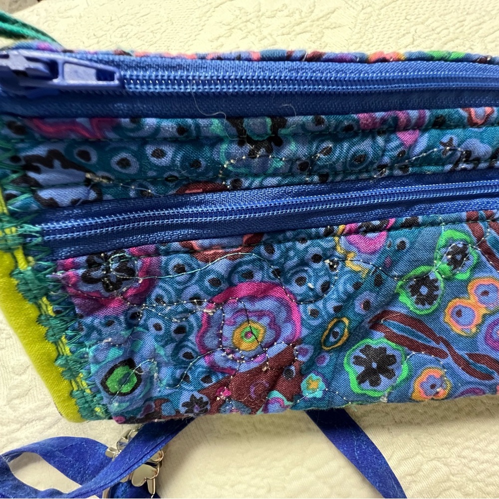Handmade, mini, very colorful, crossbody bag. - Picture 5 of 13